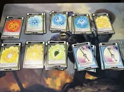 Kingdom Hearts TCG Card Game Base Set Lot 203 Cards 8 Rares 2 Foils - Image 4