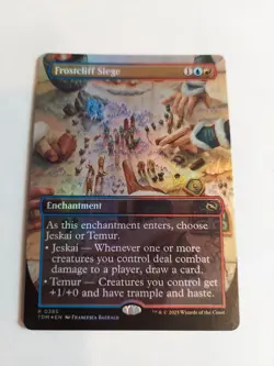 Frostcliff Siege (Borderless) Tarkir: Dragonstorm Foil - Image 1