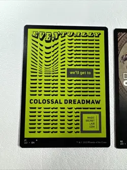 [X2] Dinosaur Token - Regular #1 Jurassic World Collection Tokens MTG - Image 4