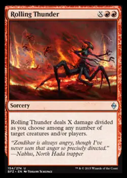 Battle for Zendikar - Rolling Thunder - Foil - Image 1