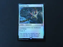Basilisk Collar FOIL NM [Commander Legends] Mtg Magic Free Tracking! - Image 1