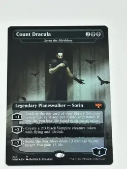(2) MTG Count Dracula - Sorin the Mirthless VOW 337 Innistrad: Crimson Vow Foil - Image 2