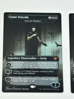 (2) MTG Count Dracula - Sorin the Mirthless VOW 337 Innistrad: Crimson Vow Foil - Image 3