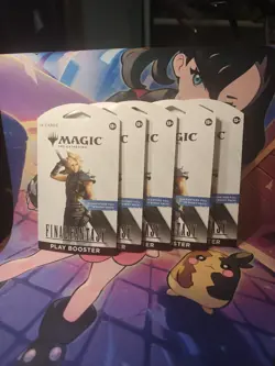 magic the gathering final fantasy play booster x5 - Image 1