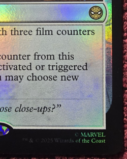 Peter Parker's Camera Extended Art Foil - Marvel'S Spider-Man MTG - MINT - Image 4
