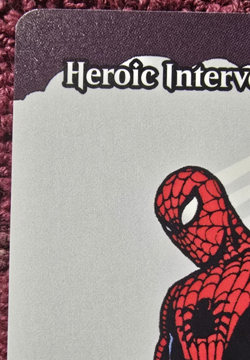 MTG, Heroic Intervention (#0034), Spider-Man Eternal, Non-Foil, MINT Mythic - Image 2