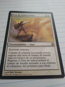 1x Gift of Immortality - Theros Spanish MTG - Image 1