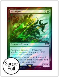 1x Haruspex, Surge Foil, Warhammer 40k, Magic MTG NM - Image 1
