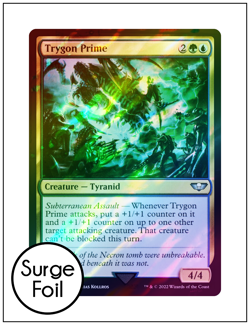 1x Trygon Prime, Surge Foil, Warhammer 40k, Magic MTG NM - Image 1