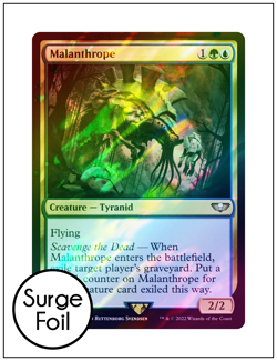 1x Malanthrope, Surge Foil, Warhammer 40k, Magic MTG NM - Image 1