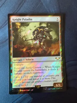 Knight Paladin (Surge Foil) Universes Beyond: Warhammer 40000 Foil - Image 1
