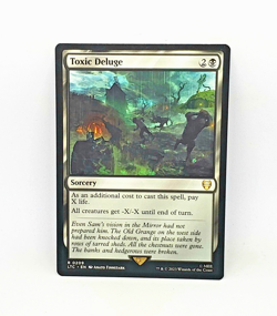 Magic The Gathering MTG Toxic Deluge The Lord of the Rings Commander RARE 209 - Image 1