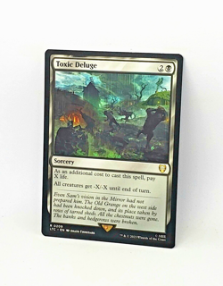 Magic The Gathering MTG Toxic Deluge The Lord of the Rings Commander RARE 209 - Image 2