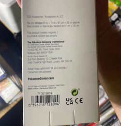 Brand-New Unopened Pokemon Center TCG: Scorching Charizard Premium Playmat Box - Image 3