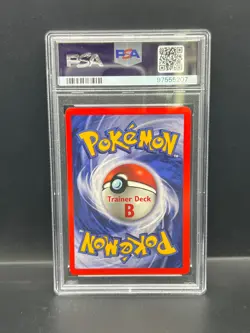 Pokemon PSA 8 NM-MT Water Energy 102/102 TRAINER DECK B Non-Holo 1999 S#5207 - Image 2