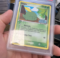 Pokemon PSA 10 GEM MT Gulpin 33/100 Crystal Guardians Reverse Holo 2005 S#7705 - Image 3
