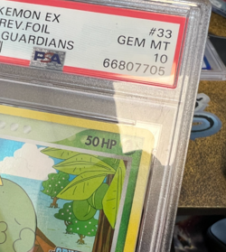 Pokemon PSA 10 GEM MT Gulpin 33/100 Crystal Guardians Reverse Holo 2005 S#7705 - Image 4