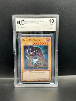 Pokemon Beckett BCCG 10 MINT Dark Magician LC01-EN005 Ultra Rare Limited S#8043 - Image 1