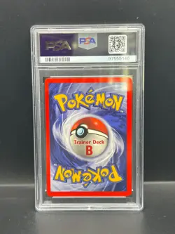 Pokemon PSA 9 MINT Switch 95/102 TRAINER DECK B Non-Holo 1999 S#5146 - Image 2