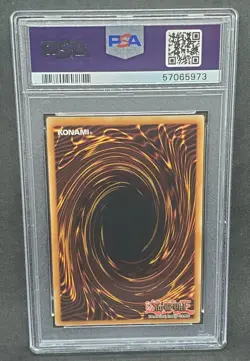 Yugioh PSA 9 MINT Slifer the Sky Dragon SBCB-EN201 1st Edition Secret Rare - Image 2