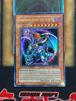 Yugioh Chaos Emperor Dragon - Envoy Of The End TLM-ENSE2 Ultra Rare LP - Image 1