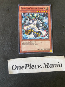 Yu-gi-oh! Zaborg The Thunder Monarch BP01-EN132 - Image 1