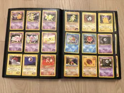 Pokemon TCG WOTC Binder with vintage cards 1999-2000 in EXCELLENT condition - Image 3