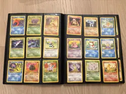 Pokemon TCG WOTC Binder with vintage cards 1999-2000 in EXCELLENT condition - Image 5