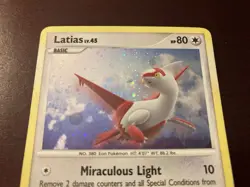 Latias Lv.45 3/17 POP 7 Promo Holo Rare 2008 Pokemon TCG Card - Image 2