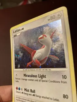Latias Lv.45 3/17 POP 7 Promo Holo Rare 2008 Pokemon TCG Card - Image 3