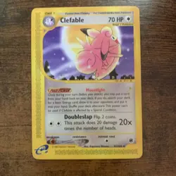 Pokemon TCG Clefable Expedition Card 41/165 Regular Rare, Near Mint - Image 1