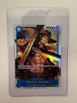 Dracule Mihawk OP01-070 SR Super Rare One Piece Card Game - Image 1