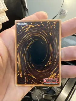 Yugioh Test Print Card Vintage KYMC Reverse CMYK Misprint Error Common - Image 5