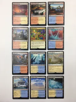 MTG Misprint/Miscut Card Lot - Magic The Gathering Misprint Cards - Foil Stamp - Image 1