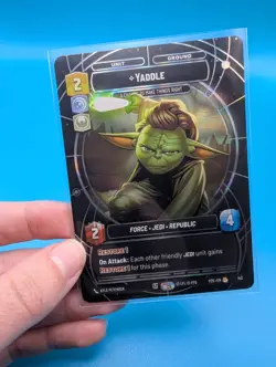 Yaddle - Sectors Qualifier Promo Card - Star Wars Unlimited - Image 3