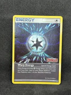 Warp Energy Pokemon TCG EX Power Keepers Stamped Foil Card # 91/108 HP - Image 1