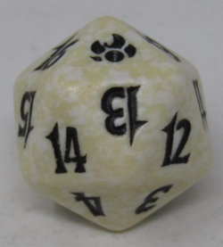 Magic the Gathering Morningtide White Spindown Dice - Image 1