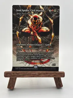 Iron Spider, Civil Warrior (Borderless) - MAR 0039 MTG Magic The Gathering - Image 1