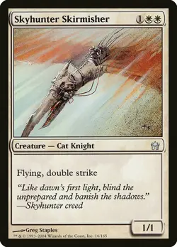 1x Skyhunter Skirmisher - NM English MTG - Fifth Dawn - Image 1
