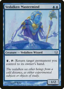 1x Vedalken Mastermind - NM English MTG - Fifth Dawn - Image 1