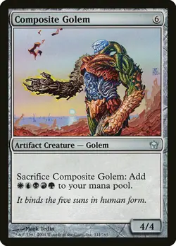 1x Composite Golem - NM English MTG - Fifth Dawn - Image 1