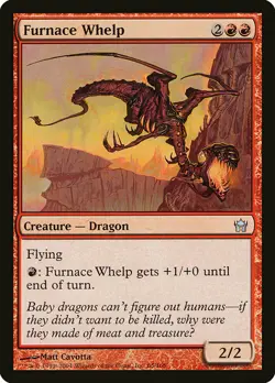 1x Furnace Whelp - NM English MTG - Fifth Dawn - Image 1