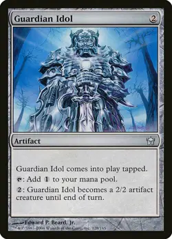 1x Guardian Idol - NM English MTG - Fifth Dawn - Image 1