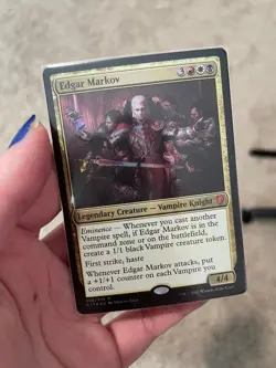 ⭐ Edgar Markov Commander 2017 Foil - near mint/light play - Image 1
