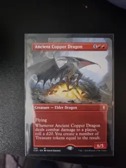 Ancient Copper Dragon (Borderless) Commander Legends: Battle for Baldur's Gate - Image 1