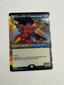Spider-Woman, Stunning Savior (Borderless) Marvel's Spider-Man Foil - Image 1