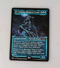 Jin-Gitaxias, Progress Tyrant (Showcase) Kamigawa: Neon Dynasty Regular NM - Image 1