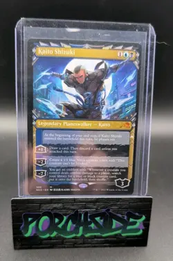 MTG Magic the Gathering Kaito Shizuki (350/604) Kamigawa Neon Dynasty NM - Image 3