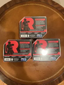 Pokemon TCG Team Rocket Tins - Full Set - 3 Tins Sealed - LOT [NEW] - Image 2
