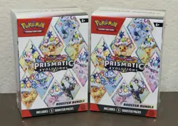 Pokemon TCG Prismatic Evolutions Booster Bundle - Set Of 2 Bundles - New/Sealed - Image 1